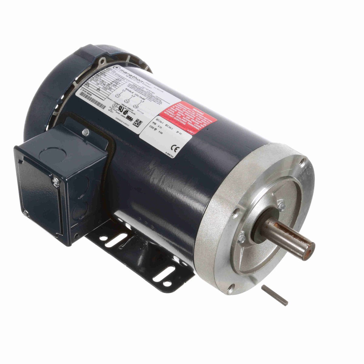 GT1401 Marathon Motor 1HP 1800RPM 143TC TEFC 575V 3 Phase 143TTFR16039 - Square One Electric Motors & Pumps