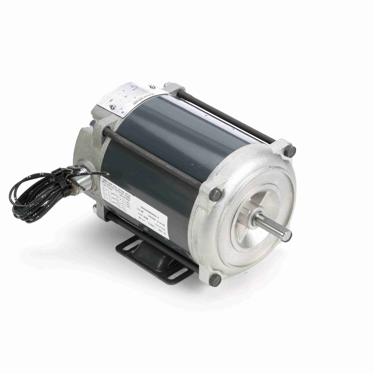 K717 Marathon Motor 1/4HP 1800RPM 48 EPNV 230/460V 3 Phase - Square One Electric Motors & Pumps