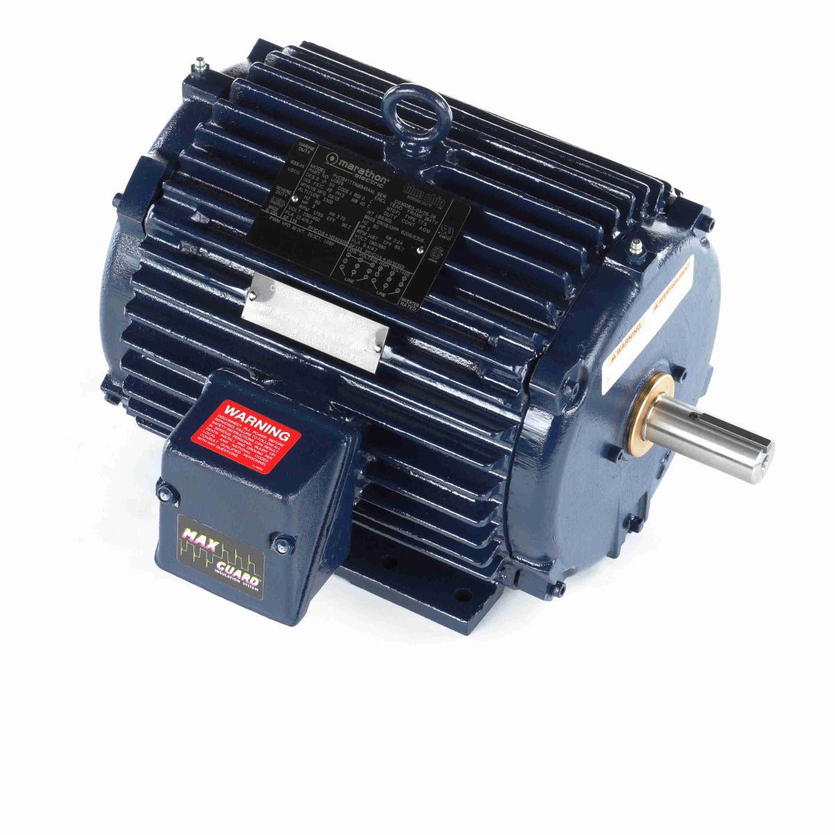 U1868 Marathon Motor 5HP 1800RPM 184T TEFC 230/460V 3 Phase 184TTTN - Square One Electric Motors & Pumps
