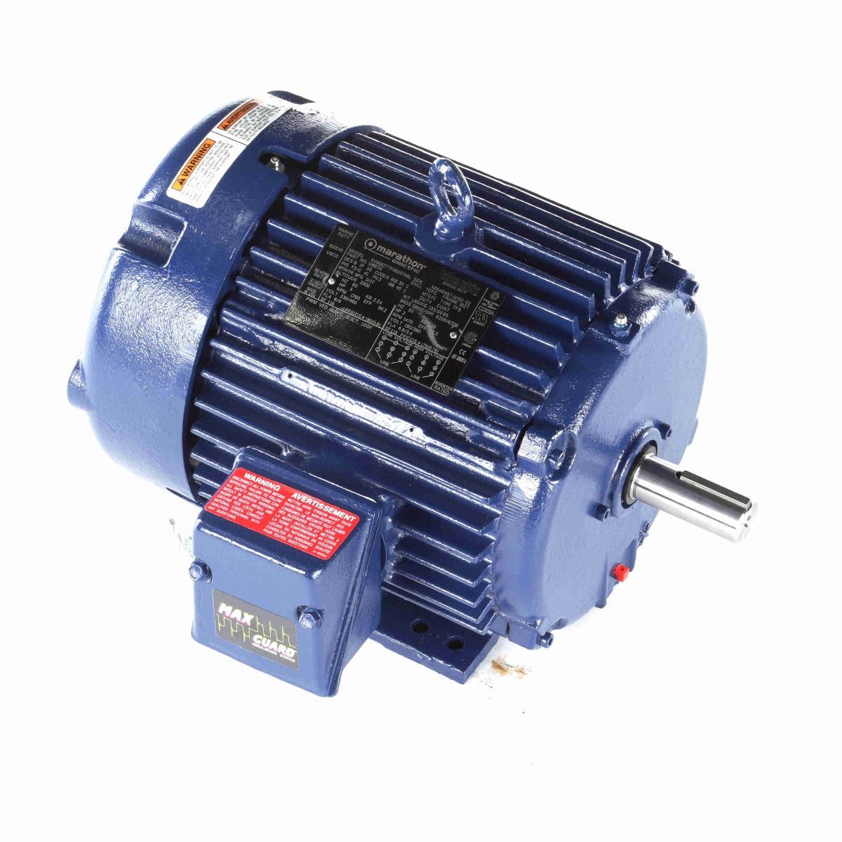 U867B Marathon Motor 3HP 1800RPM 182T TEFC 230/460V 3 Phase - Square One Electric Motors & Pumps