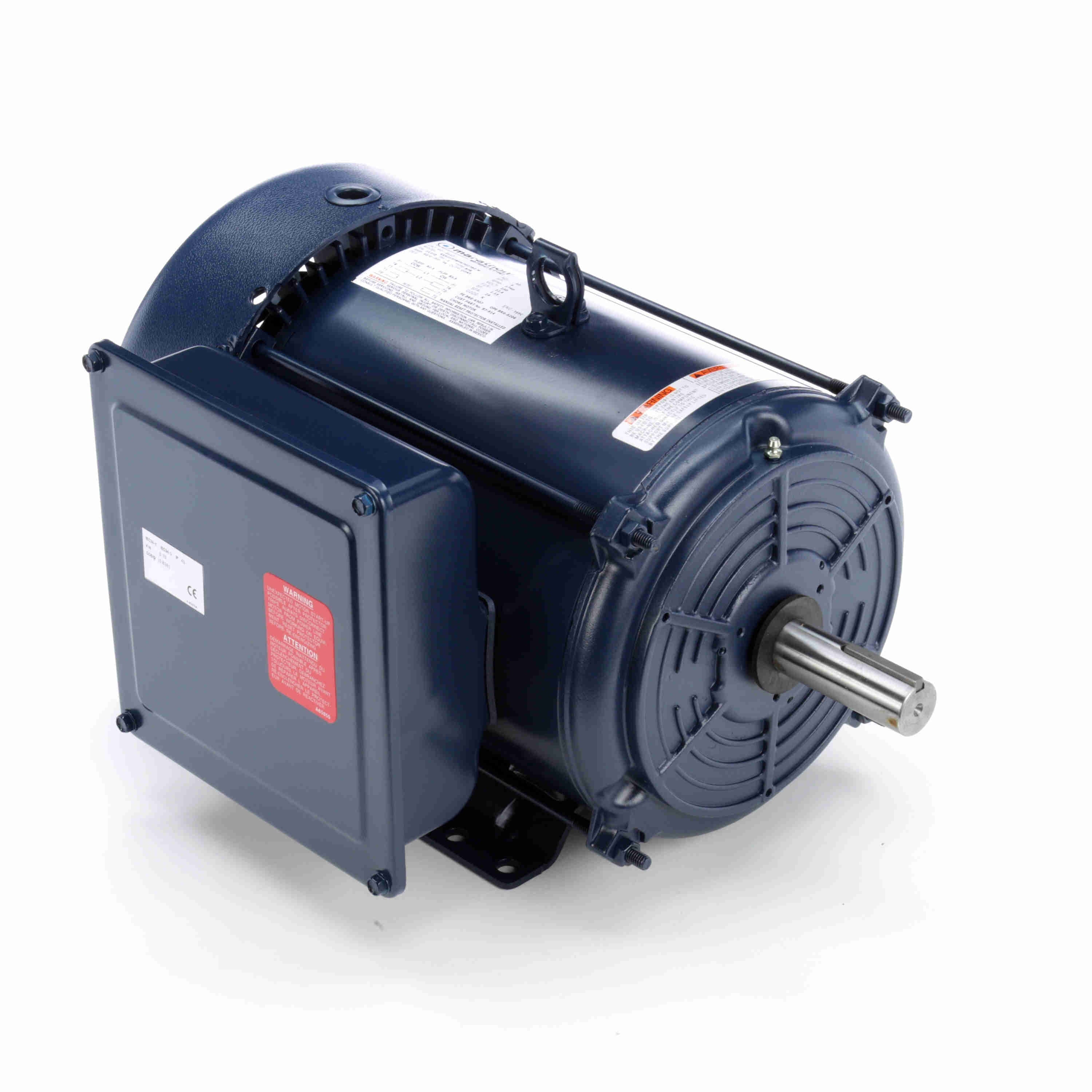 Z117 Marathon Motor 5HP 1800RPM 213TZ TEFC 230V 1 Phase 213TBFW7027 - Square One Electric Motors & Pumps