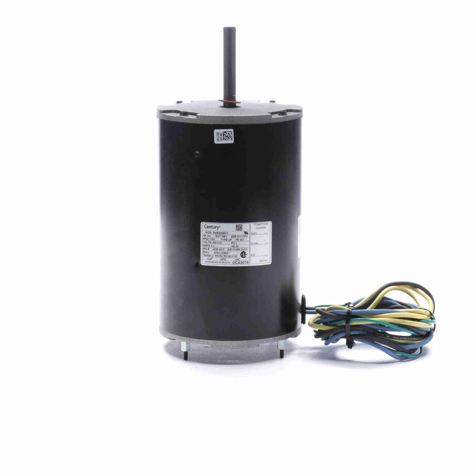 OCA3076 Century Motor 3/4HP 1140RPM 48Y Enclosed 208 - 230 Volt 1 Phase - Square One Electric Motors & Pumps