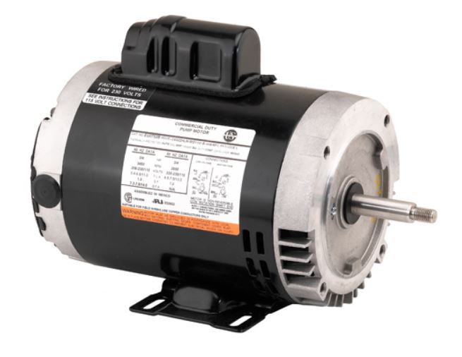 EC0504B US Motor 1/2hp - Pump Motors - Square One Electric