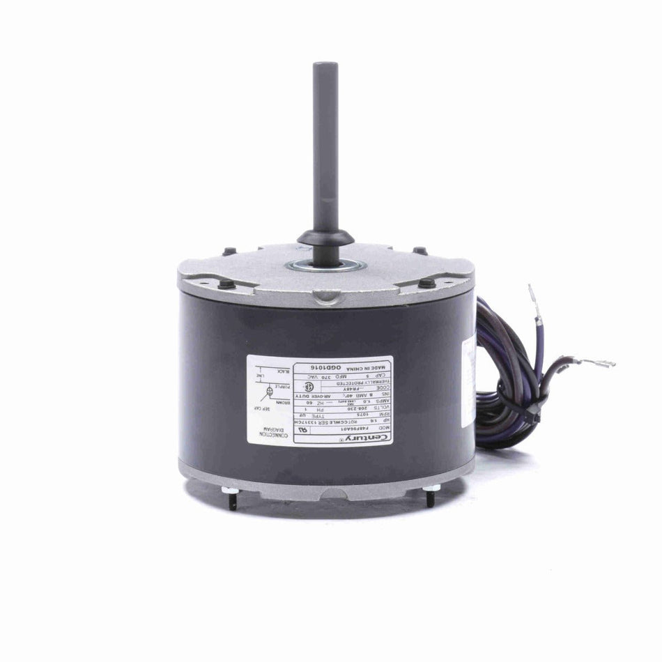 OGD1016 Century Motor 1/6HP 1075RPM 48Y ENCLOSED 208 - 230 Volt 1 Phase - Square One Electric Motors & Pumps