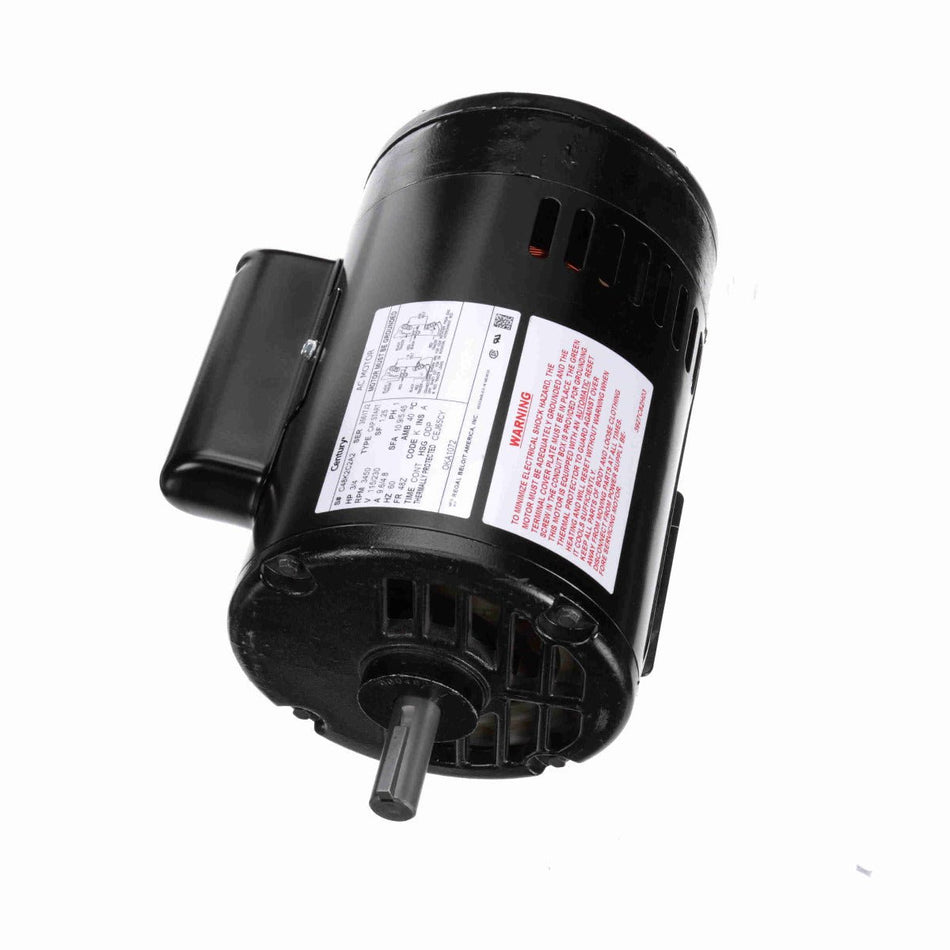OKA1072 Century Motor 3/4HP 3450RPM 48Z ODP 115/230 Volt 1 Phase - Square One Electric Motors & Pumps