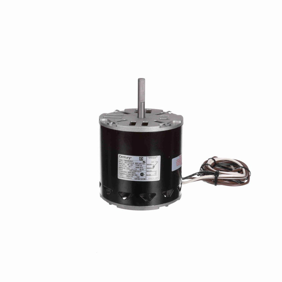 OKB1038 Century Motor 1/3HP 825RPM 48Y SEMI ENCL 115 Volt 1 Phase - Square One Electric Motors & Pumps