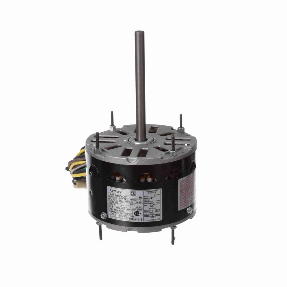 ORM1016 Century Motor 1/5 - 1/8HP 1075RPM 48Y 208 - 230 Volt 1 Phase - Square One Electric Motors & Pumps