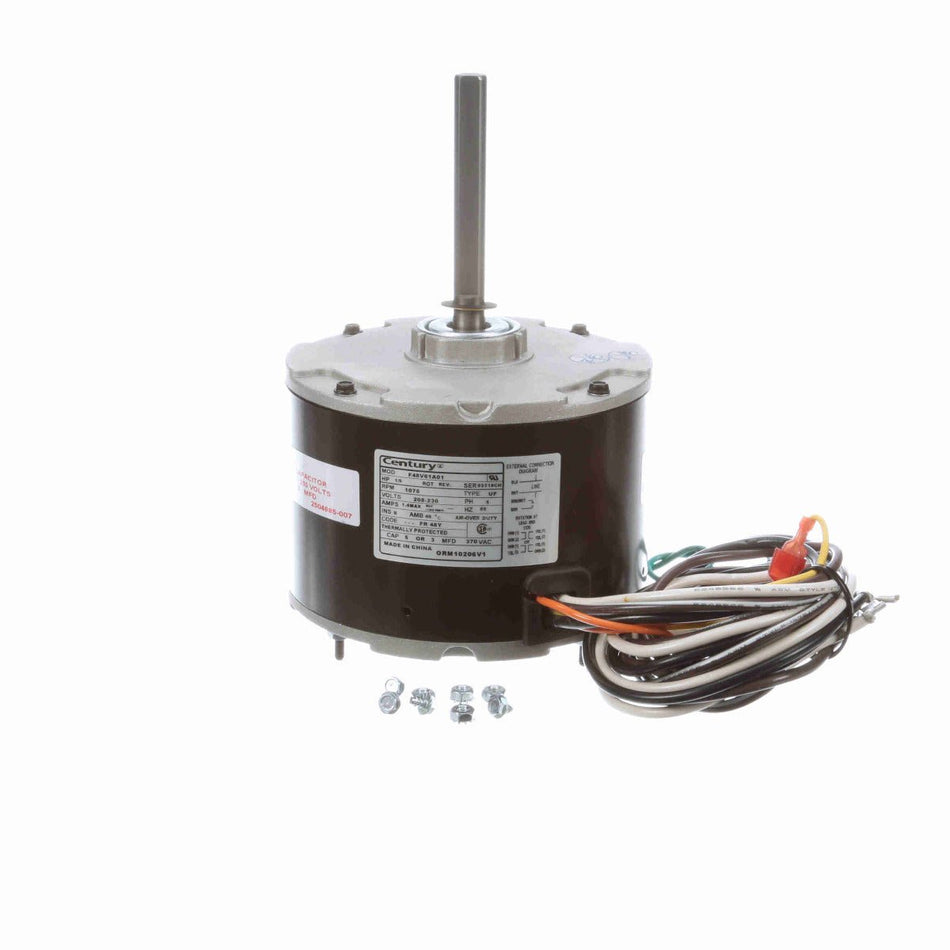 ORM10206V1 Century Motor 1/5HP 1075RPM 48Y ENC 208 - 230 Volt 1 Phase - Square One Electric Motors & Pumps