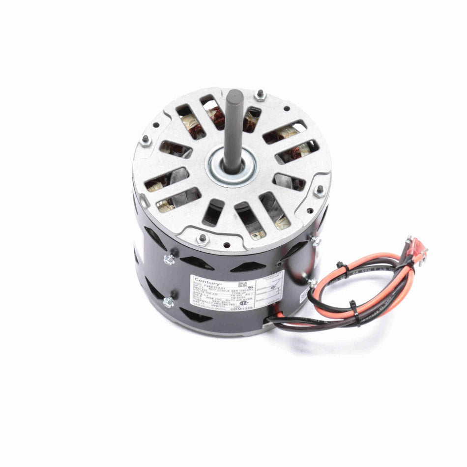 ORM1076 Century Motor 3/4HP 1075RPM 48Y OPEN 115 Volt 1 Phase - Square One Electric Motors & Pumps