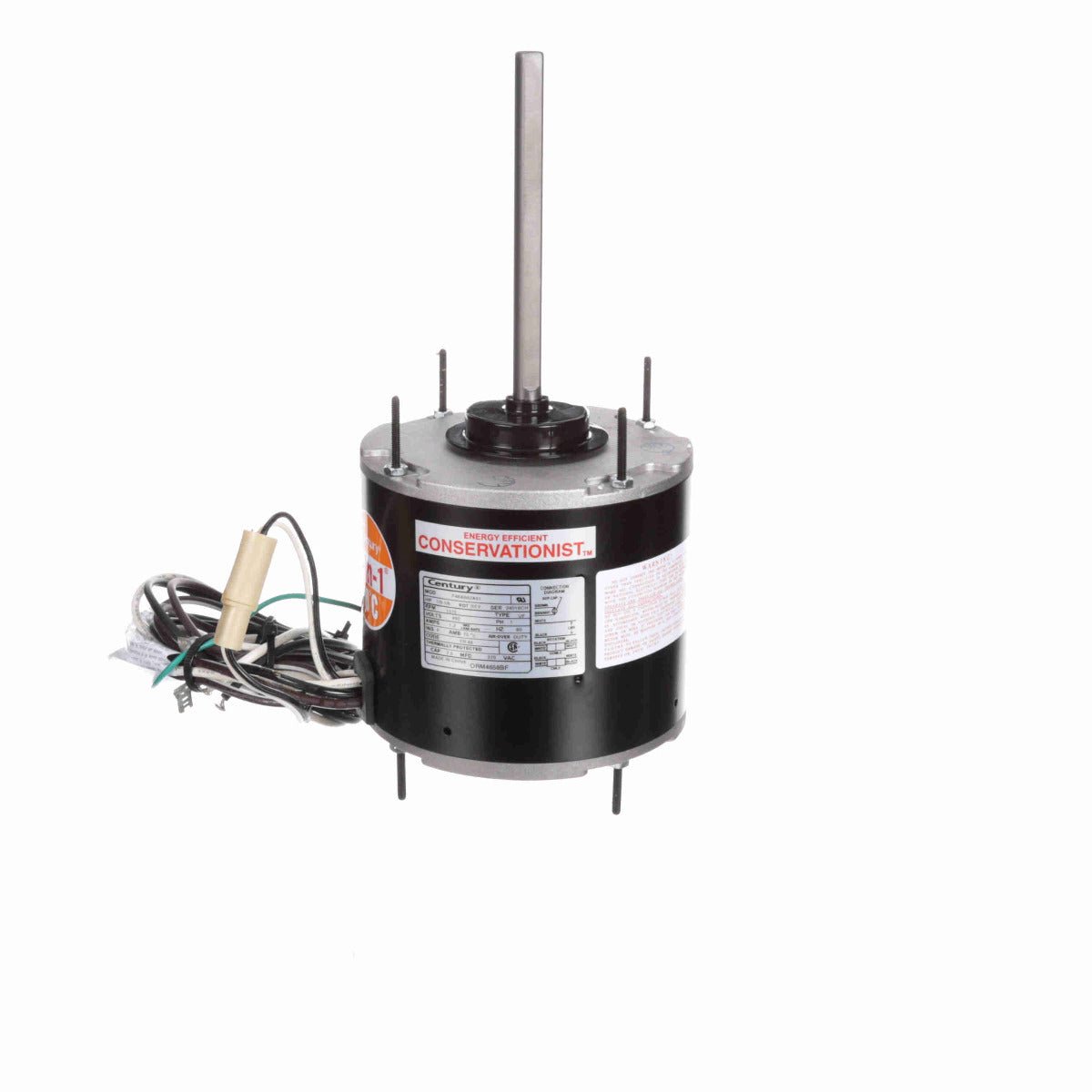ORM4658BF Century Motor 1/3 - 1/6HP 1075RPM 48 ENCLOSED 460 Volt 1 Phase - Square One Electric Motors & Pumps
