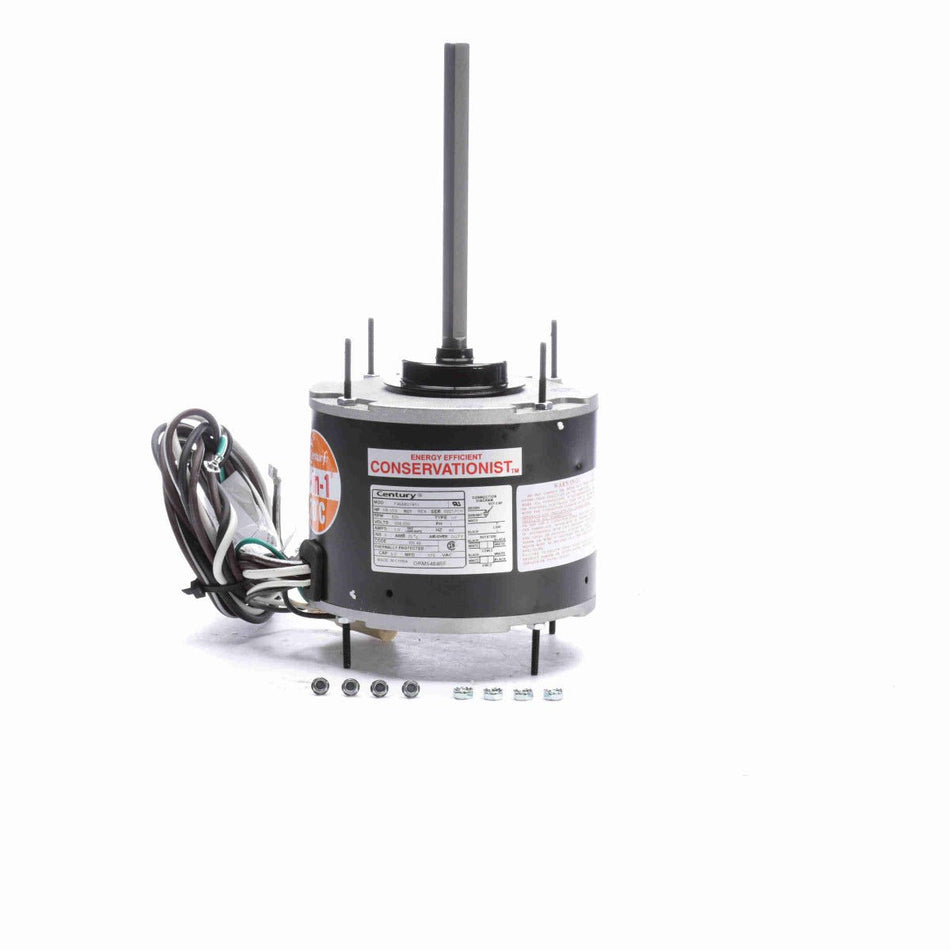 ORM5484BF Century Motor 1/8 - 1/15HP 825RPM 48 ENC 208 - 230 Volt 1 Phase - Square One Electric Motors & Pumps