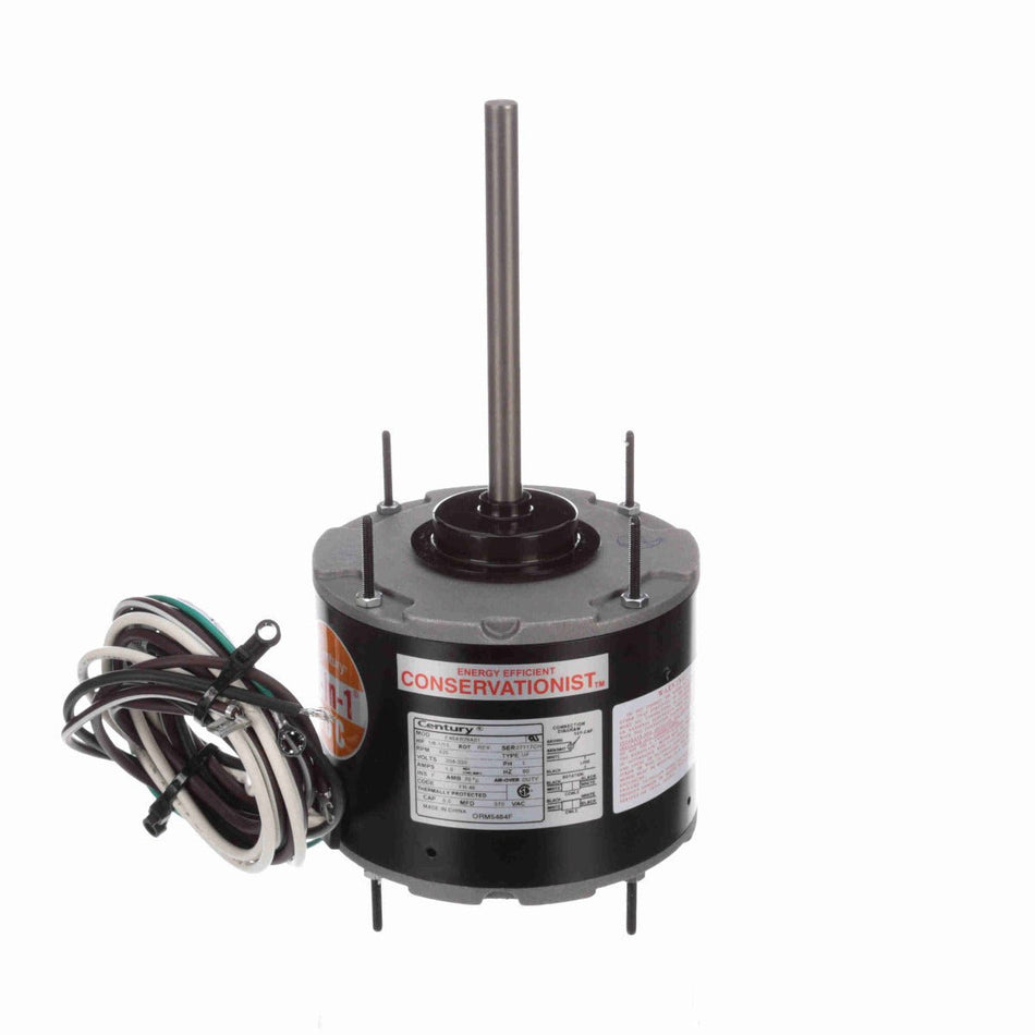 ORM5484F Century Motor 1/8 - 1/15HP 825RPM 48 ENC 208 - 230 Volt 1 Phase - Square One Electric Motors & Pumps