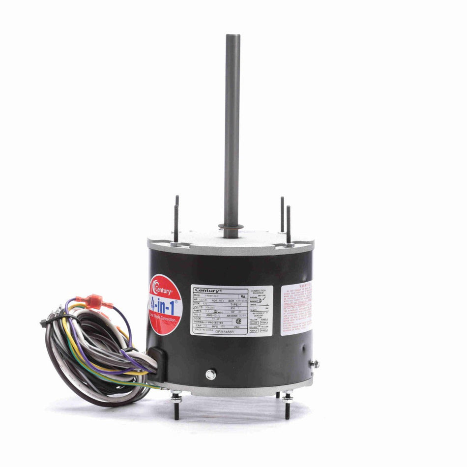 ORM5488B Century Motor 1/3 - 1/8HP 825RPM 48 ENC 208 - 230 Volt 1 Phase - Square One Electric Motors & Pumps