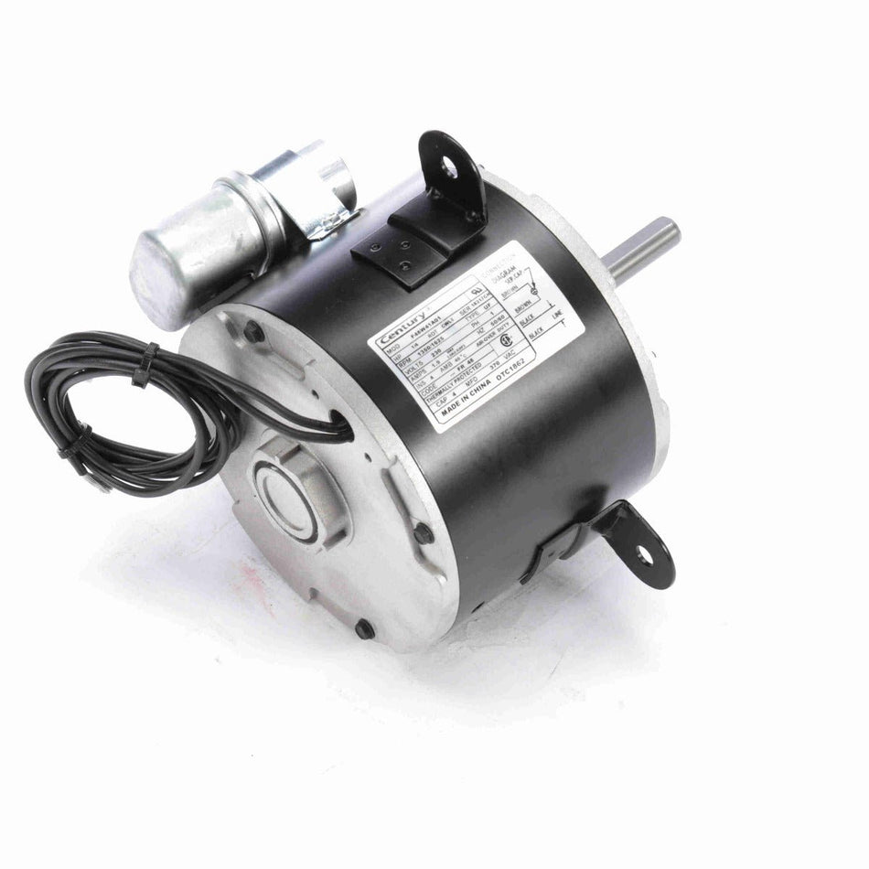 OTC1862 Century Motor 1/4HP 1350/1625RPM 48Y SEMI ENCL 230 Volt 1 Phase - Square One Electric Motors & Pumps