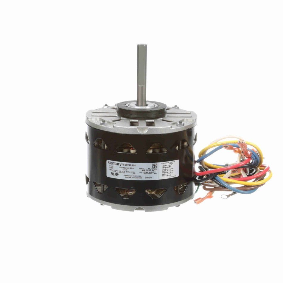 OTR10206 Century Motor 1/5HP 1075RPM 48Y OPEN 115 Volt 1 Phase - Square One Electric Motors & Pumps