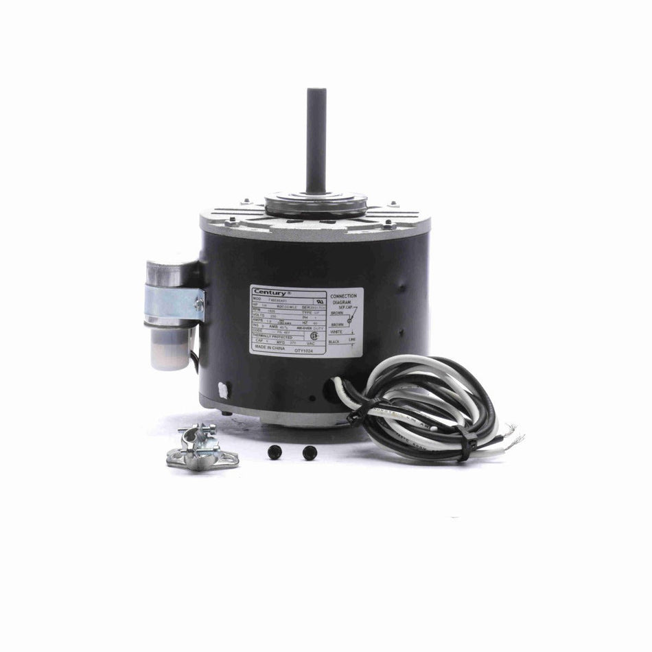 OTY1024 Century Motor 1/4HP 1625RPM 48Y SEMI ENCL 230 Volt 1 Phase - Square One Electric Motors & Pumps