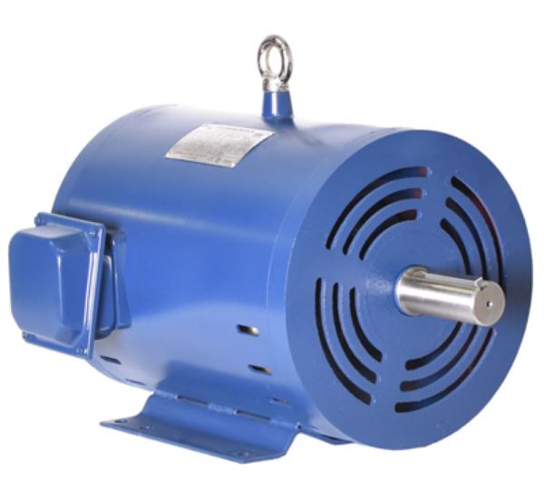 PE145T - 2 - 4 - ODP North American Motor 2hp 1800 145T ODP 208 - 230/460V 3 Phase - Square One Electric Motors & Pumps