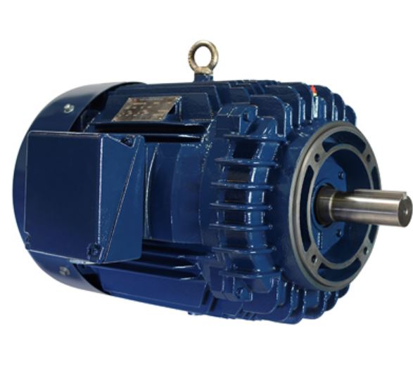 PE143TC - 1 - 4 - RB - AI North American Motor 1hp 1800 143TC TEFC 208 - 230/460V 3 Phase - Square One Electric Motors & Pumps