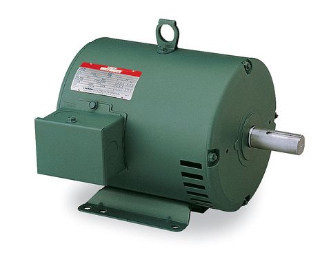 E110028.00 Leeson AC Motor 3/4HP 1140RPM 56 DP 208 - 230/460V Three Phase - Square One Electric Motors & Pumps