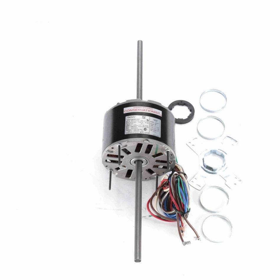 RAL1016 Century Motor 1/6HP 1075RPM 48Y SEMI ENCL 115 Volt 1 Phase - Square One Electric Motors & Pumps