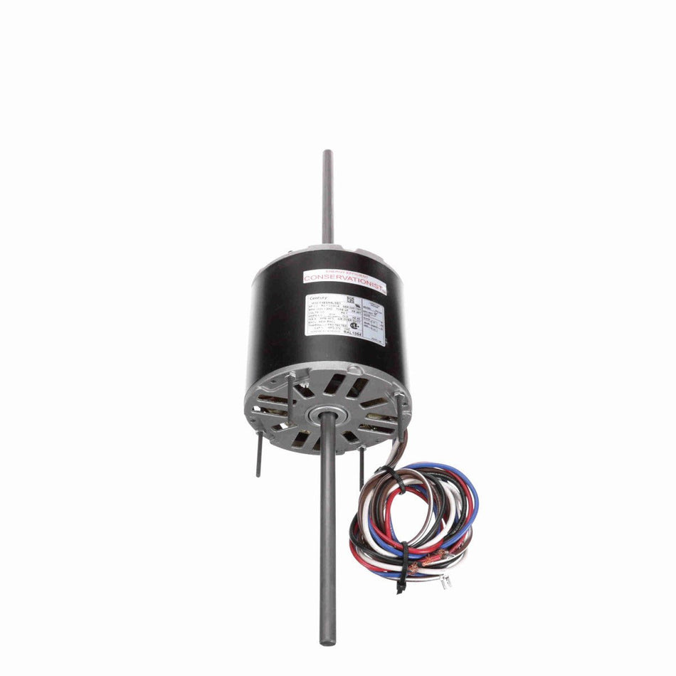 RAL1054 Century Motor 1/2HP 1625RPM 48Y SEMI ENCL 115 Volt 1 Phase - Square One Electric Motors & Pumps