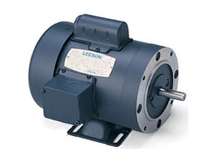 110905.00 Leeson Motor 3/4HP 1725RPM 56C TEFC 115/208 - 230V 1 Phase - Square One Electric Motors & Pumps