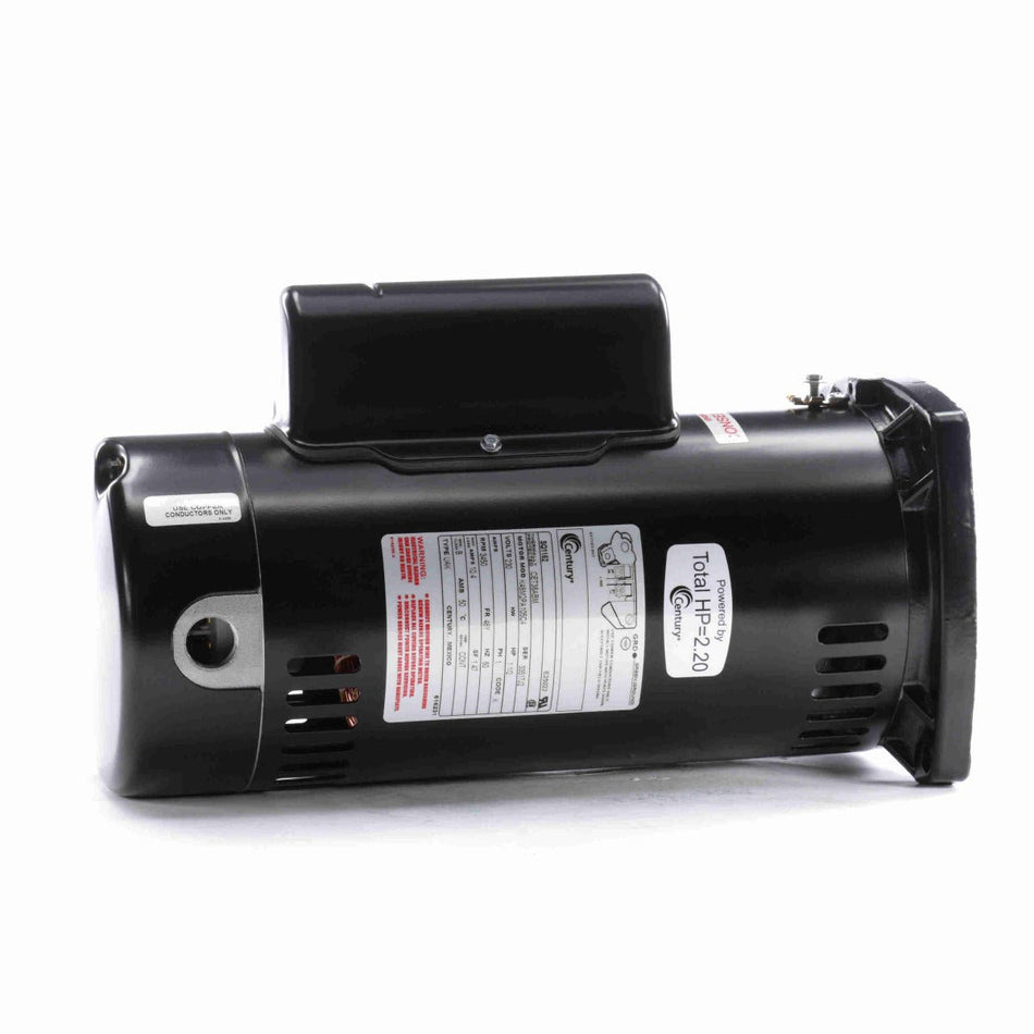 SQ1152 Century Motor 1.5HP 3450RPM 48Y ODP 230 Volt 1 Phase - Square One Electric Motors & Pumps