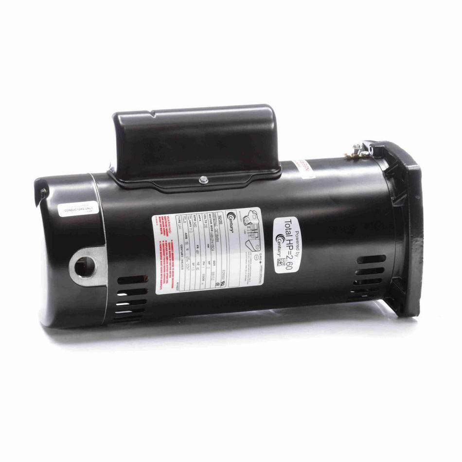 SQ1202 Century Motor 2HP 3450RPM 48Y ODP 230 Volt 1 Phase - Square One Electric Motors & Pumps