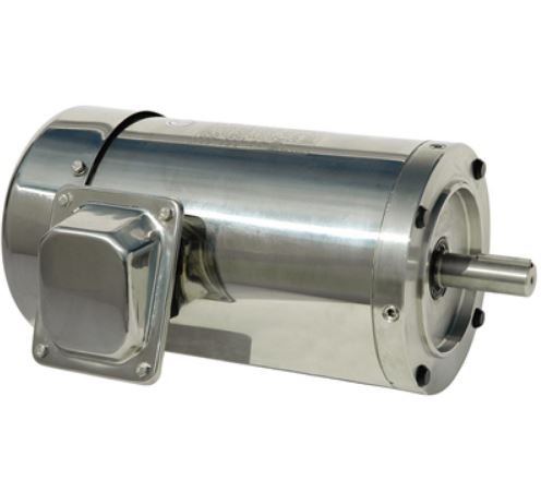 SS56C3/4M - 6 - RB North American Motor 3/4hp 1200 56C TEFC 208 - 230/460V 3 Phase - Square One Electric Motors & Pumps