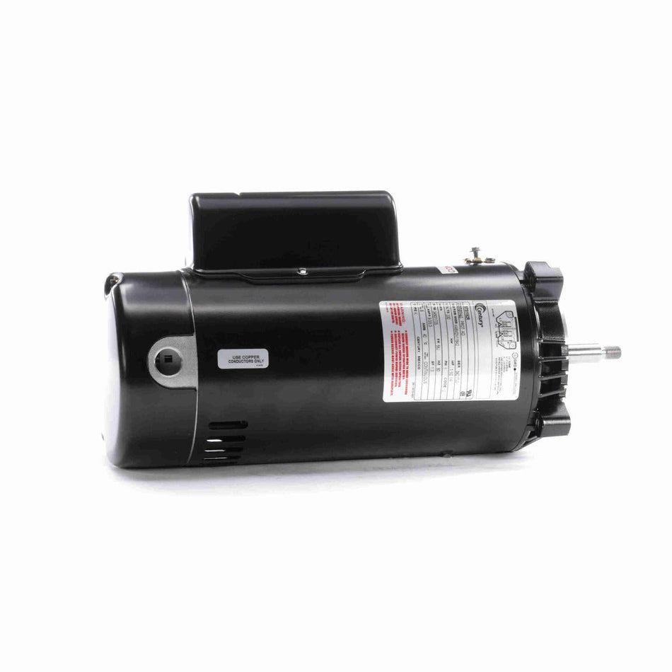 STS1152R Century Motor 1.5 - 1/4HP 3450/1725RPM 56J ODP 230 Volt 1 Phase - Square One Electric Motors & Pumps