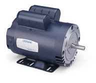 E103023.00 Leeson Motor 1/3HP 1725RPM 56C DP 115/208 - 230V 1 Phase C4K17DK2 - Square One Electric Motors & Pumps