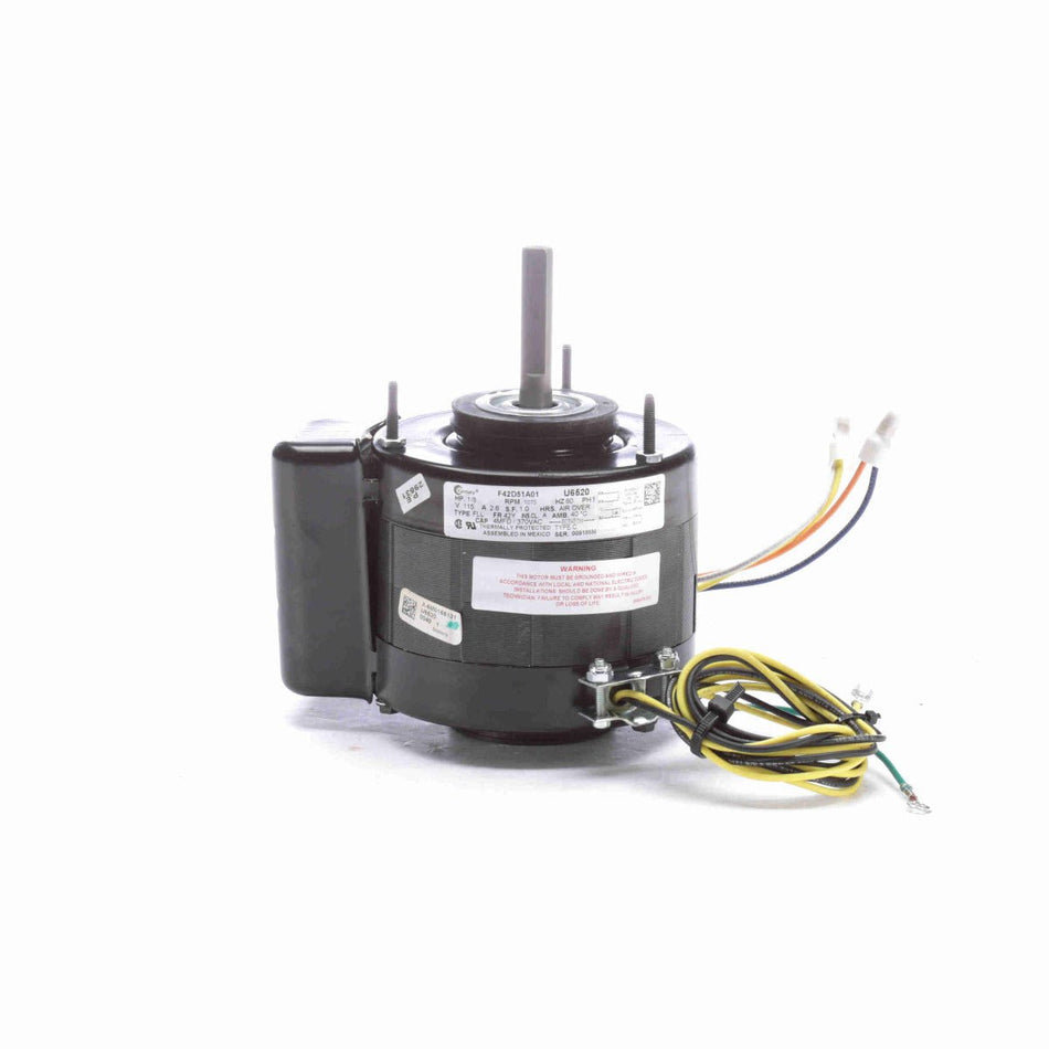 U6520 Century Motor 1/8HP 1075RPM 42Y Enc 115 Volt 1 Phase - Square One Electric Motors & Pumps