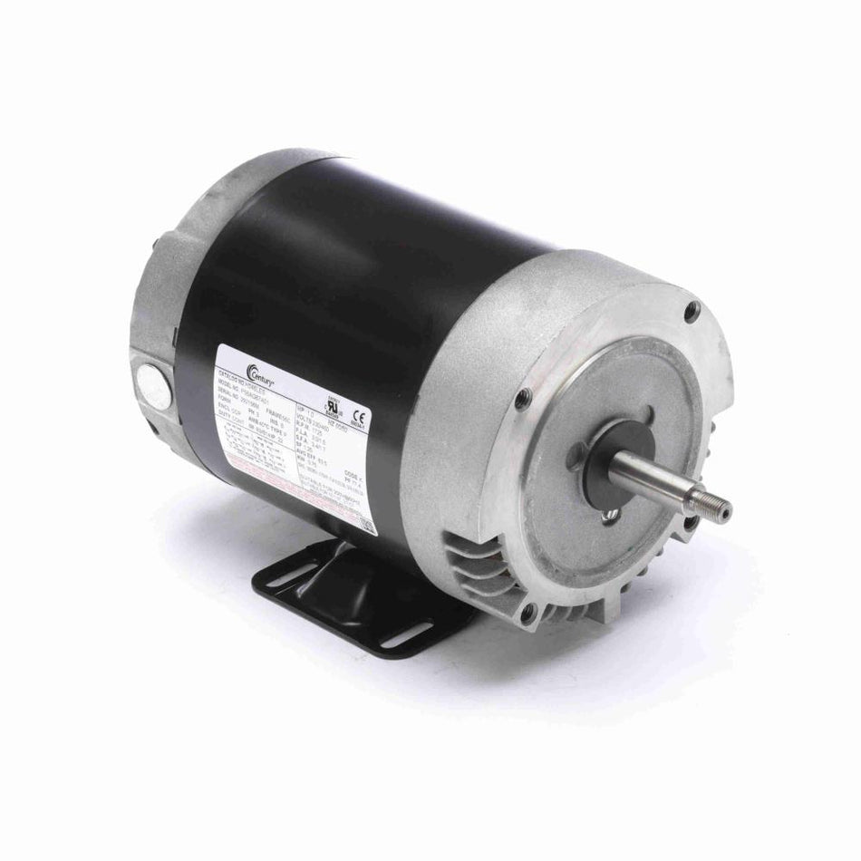 H046LES Century Motor 1HP 1725RPM JA56J ODP 200 - 230/460 Volt 3 Phase - Square One Electric Motors & Pumps