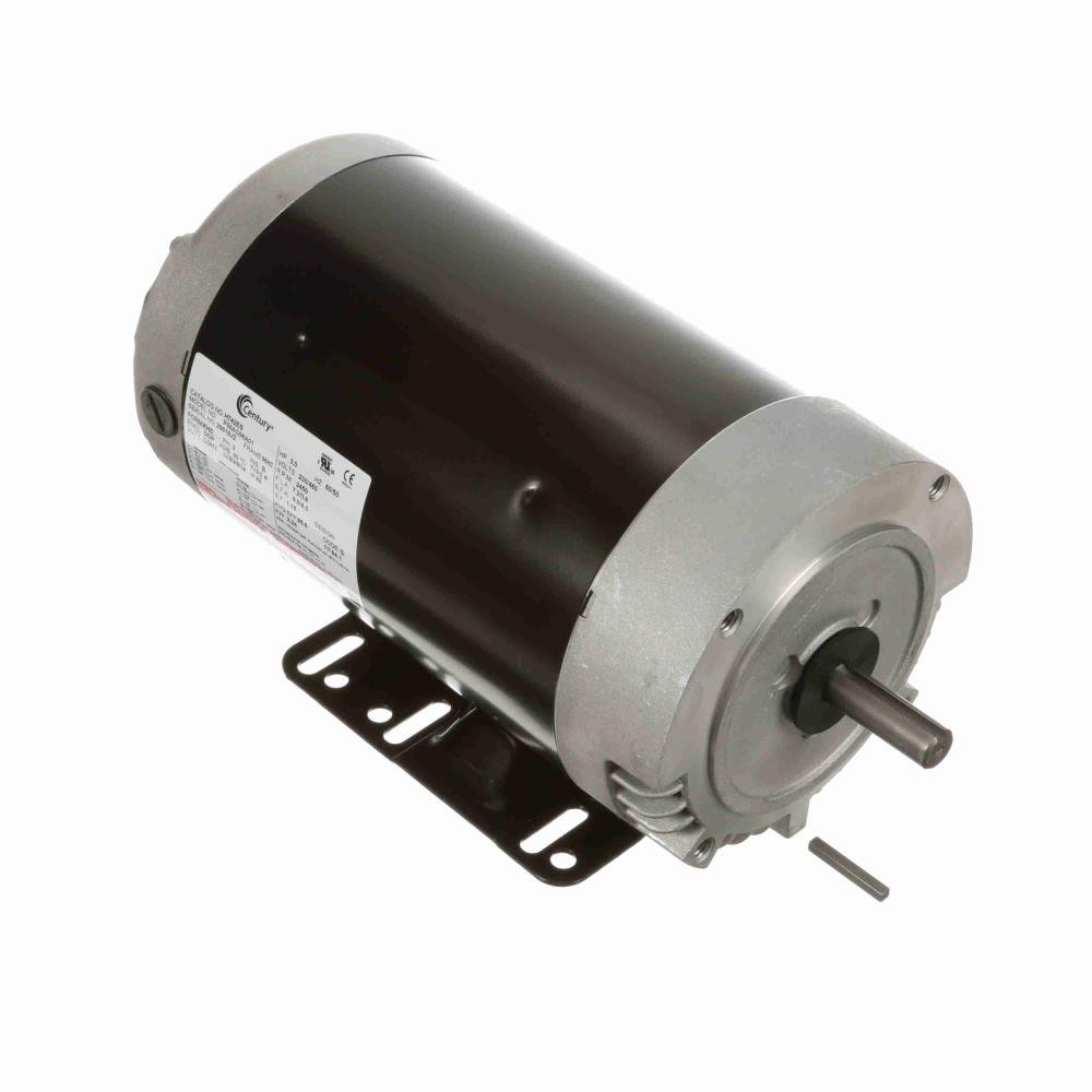 H742ES Century Motor 3HP 3450RPM J56C ODP 200 - 230/460 Volt 3 Phase - Square One Electric Motors & Pumps