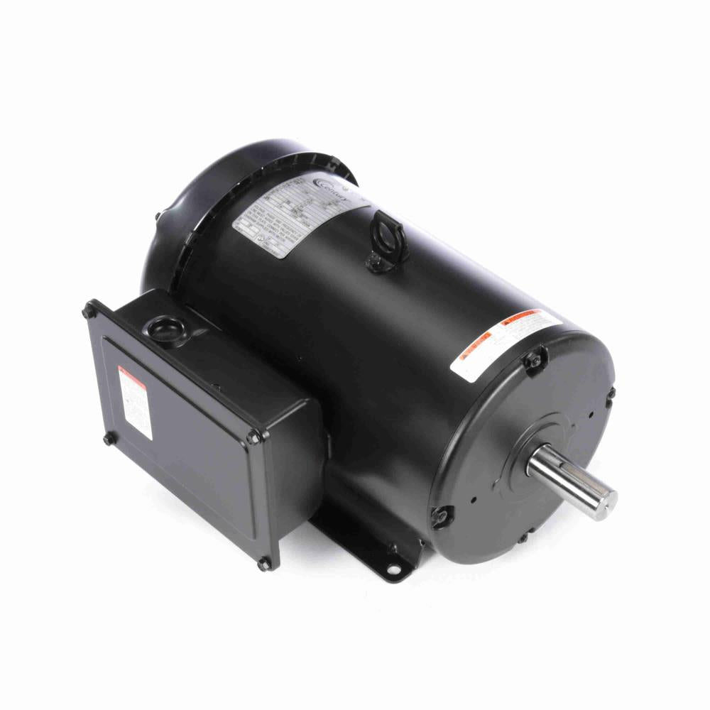 K215M2 Century Motor 5HP 1800RPM 184T TEFC 208 - 230V 1Ph - Square One Electric Motors & Pumps
