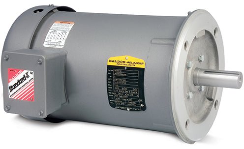 VEM3614 Baldor Motor 2HP 1140RPM 184C TEFC 208 - 230/460 Volt 3 Phase 36A013S917G2 - Square One Electric Motors & Pumps