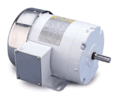 140820.00 Leeson 10HP White Epoxy Washguard Motor C15T17WB5