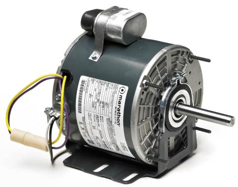 X303 Marathon Motor 1/4HP 1075RPM 48Y TEAO 115V 1Ph 048A11T198 - Square One Electric Motors & Pumps